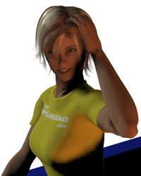 Flirting Girl